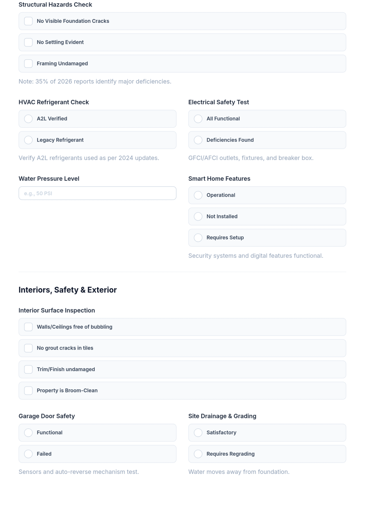 Free New Home Final Inspection Checklist Template & AI Maker Free New Home Final Inspection Checklist Template & AI Maker