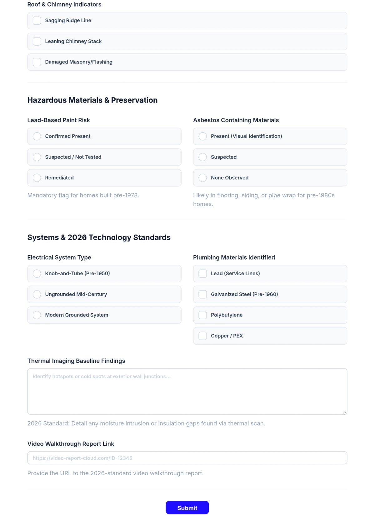 Free Old Home Inspection Checklist Template & AI Maker Free Old Home Inspection Checklist Template & AI Maker