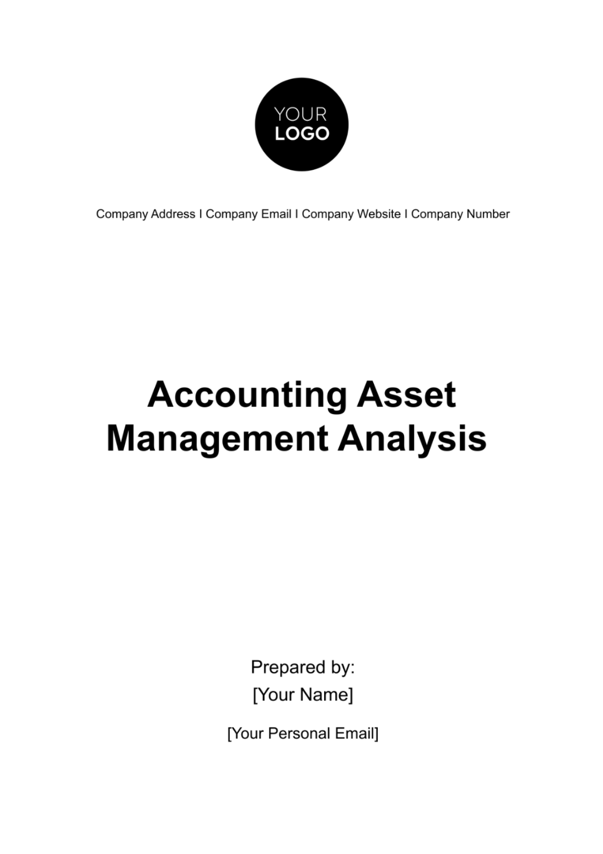 Accounting Asset Management Analysis Template - Edit Online & Download