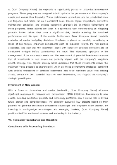 Free Accounting Asset Management Case Study Template to Edit Online
