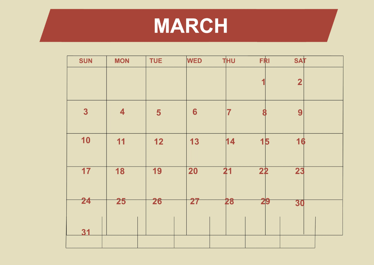 Free Mentorship Program Calendar Template to Edit Online