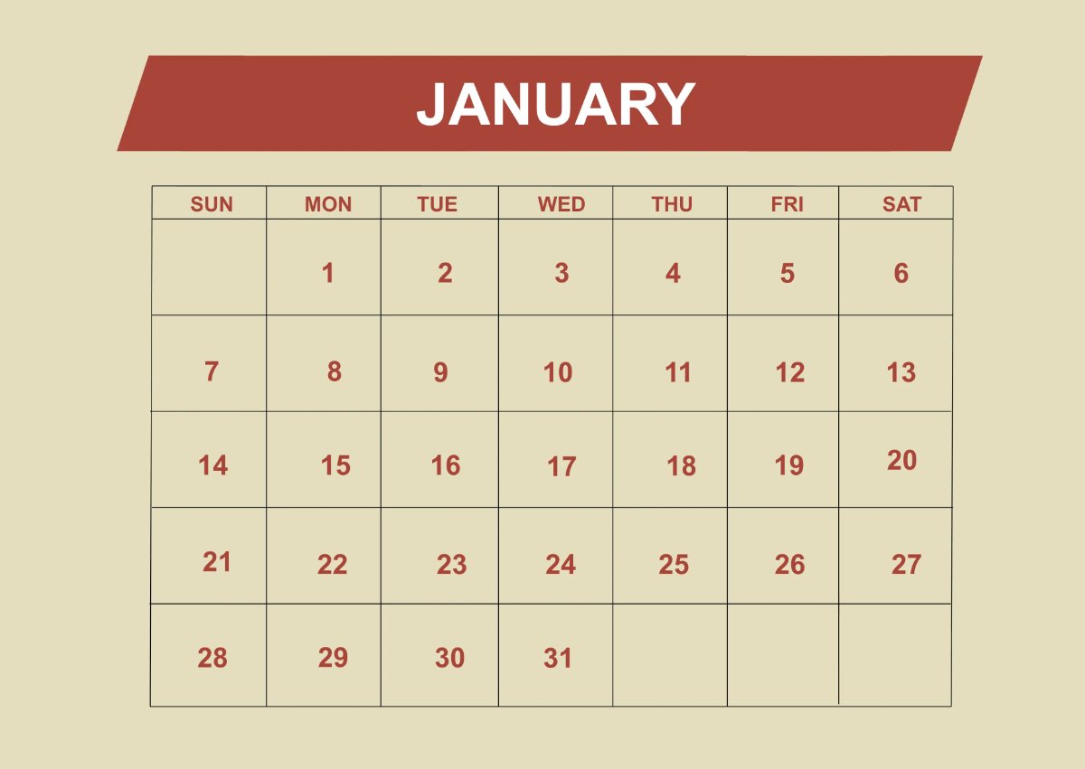 Free Mentorship Program Calendar Template To Edit Online