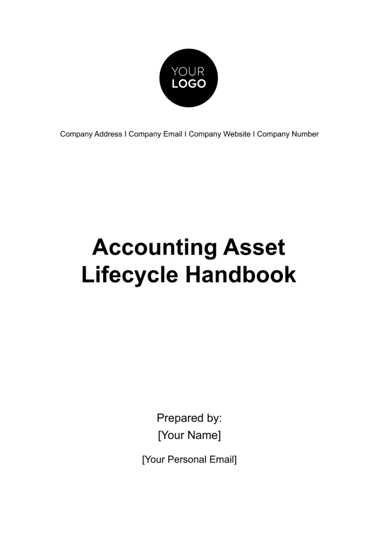 Accounting Asset Lifecycle Handbook Template - Edit Online & Download