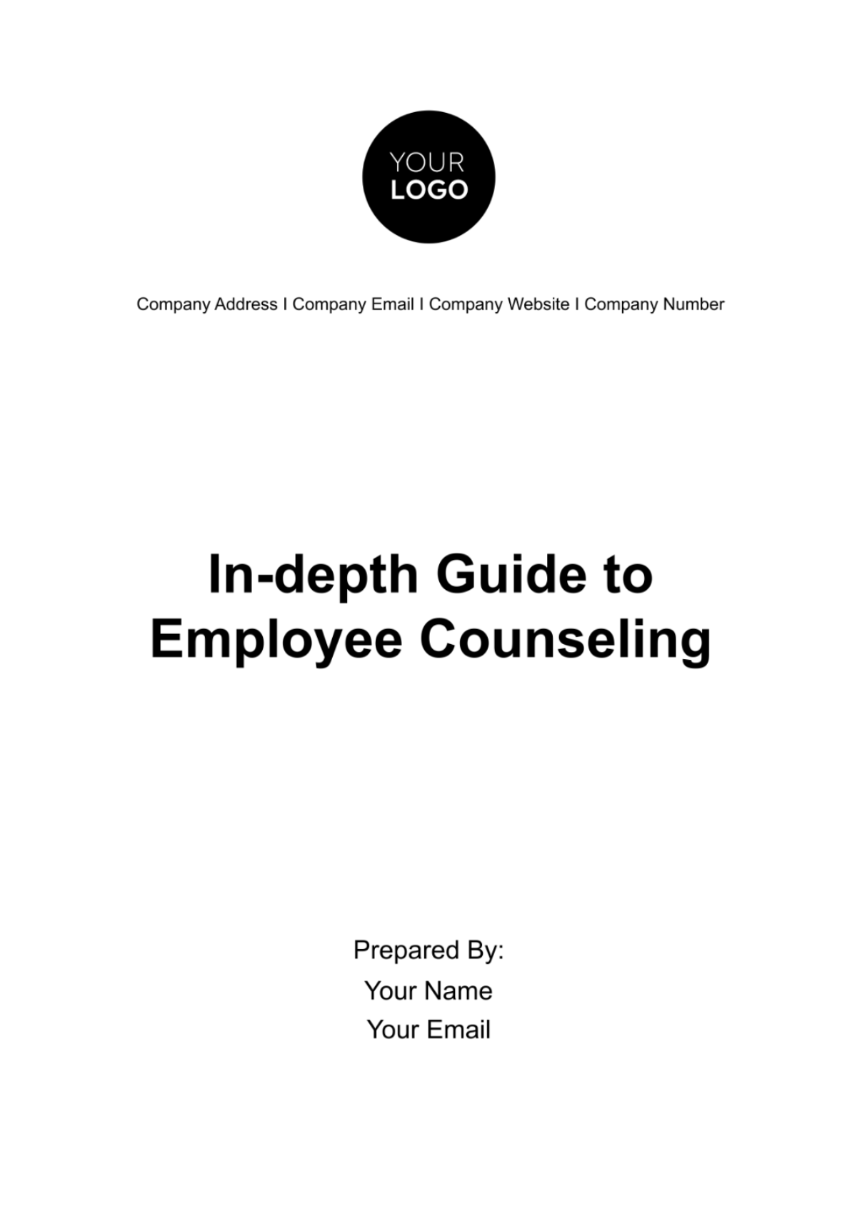 In-depth Guide to Employee Counseling HR Template - Edit Online & Download