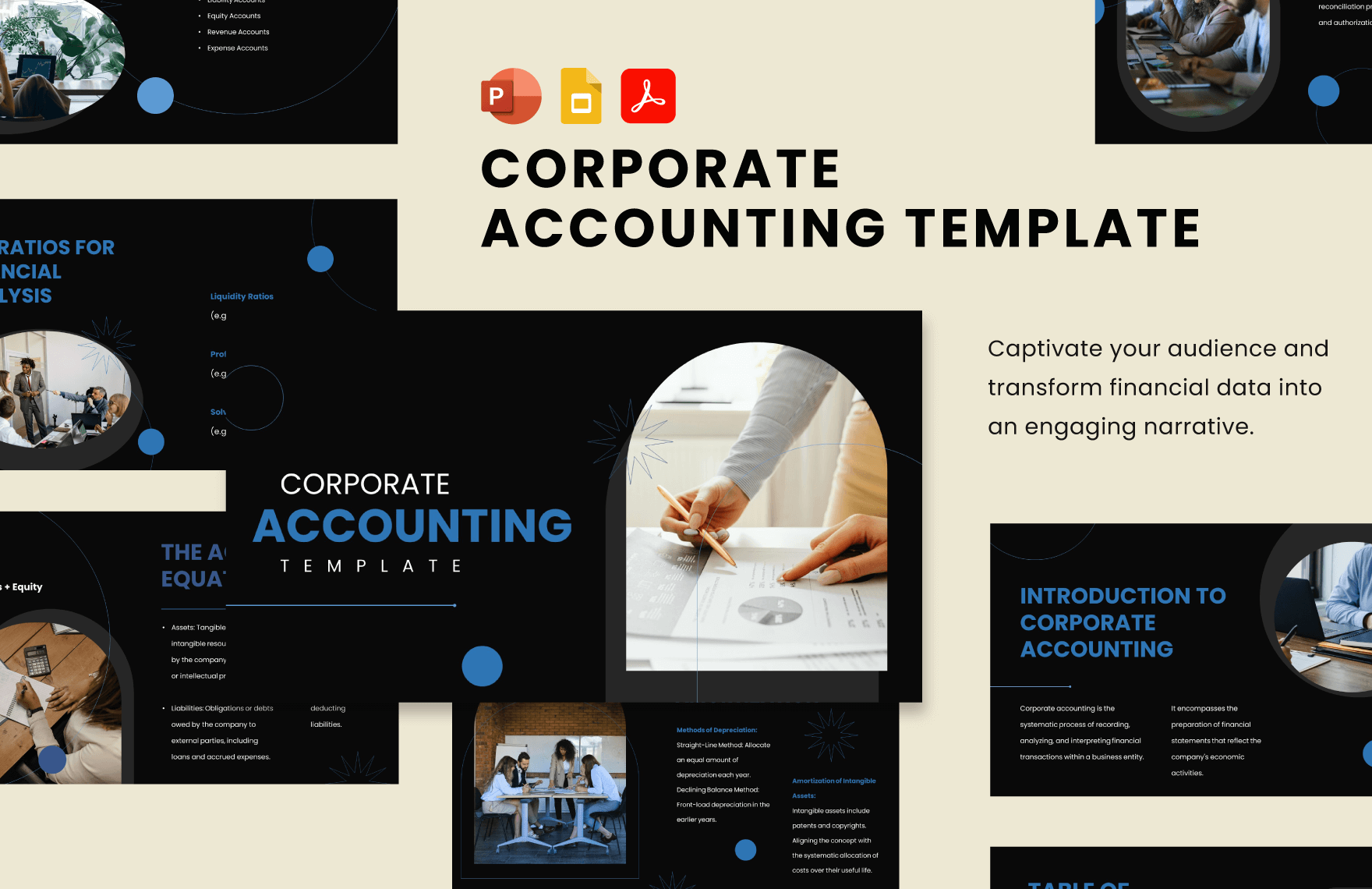 Free Corporate Accounting Template in PDF, PowerPoint, Google Slides