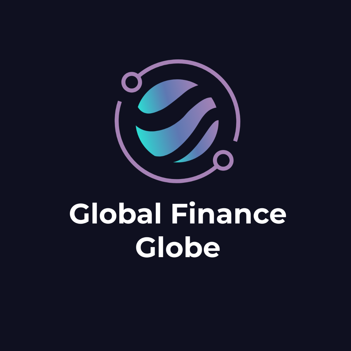 Global Finance Globe Logo Template