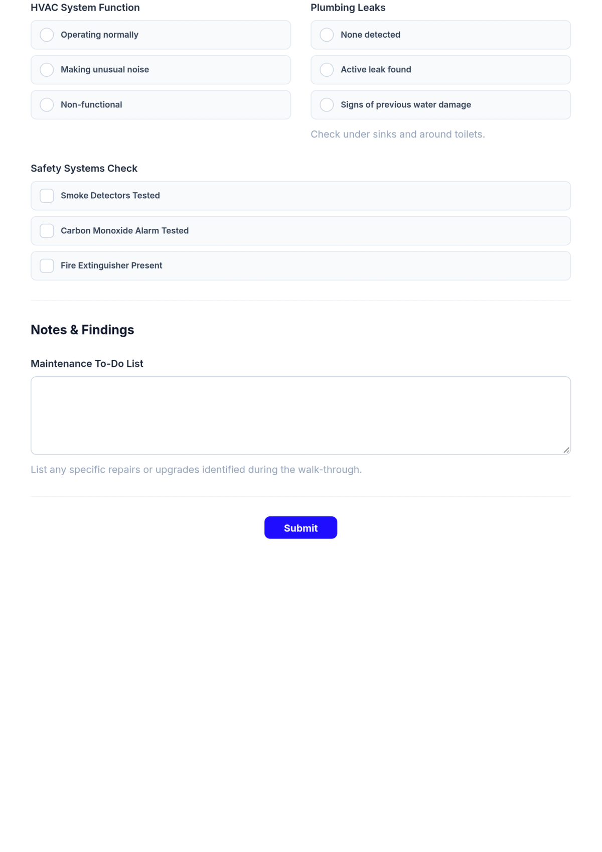 Free Personal Home Inspection Checklist Template & AI Maker Free Personal Home Inspection Checklist Template & AI Maker
