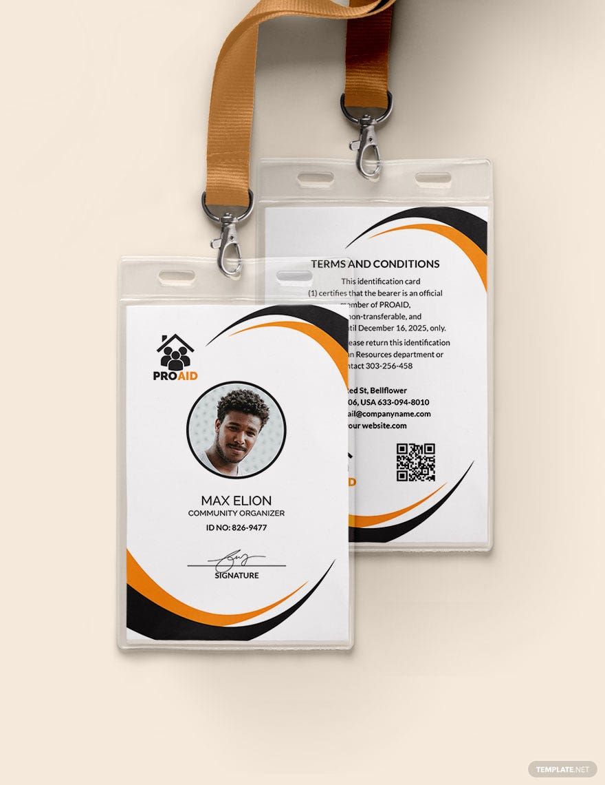 NGO ID Card Template