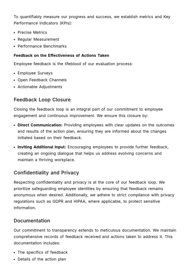 Free Employee Relationship Feedback Loop Manual HR Template to Edit Online