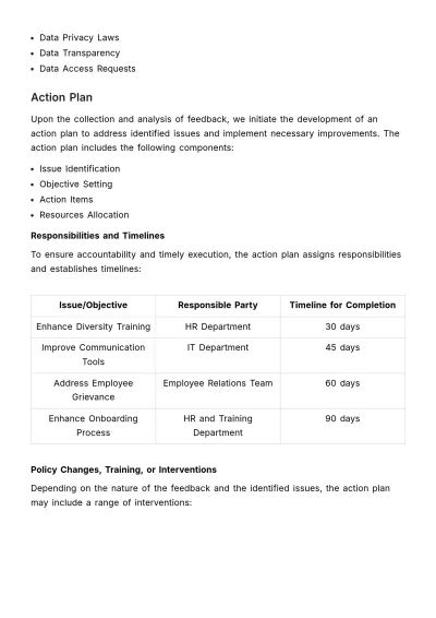 Free Employee Relationship Feedback Loop Manual HR Template to Edit Online