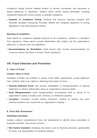 Free Internal Audit Accounting Handbook Template to Edit Online