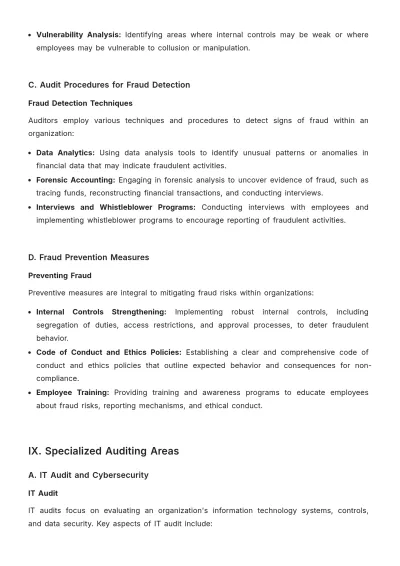Free Internal Audit Accounting Handbook Template to Edit Online