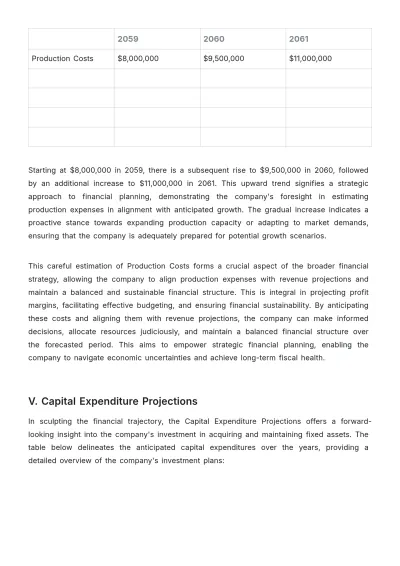 Free Account Long-Term Financial Forecasting Plan Template to Edit Online