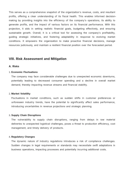 Free Account Long-Term Financial Forecasting Plan Template to Edit Online