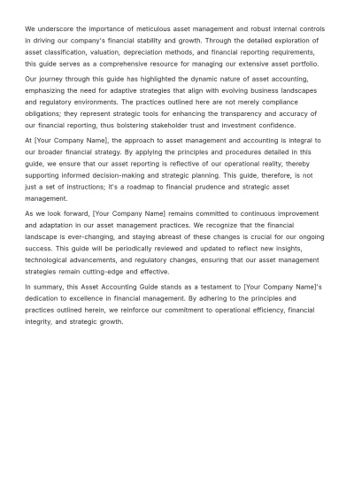 Free Accounting Asset Accounting Guide Template to Edit Online