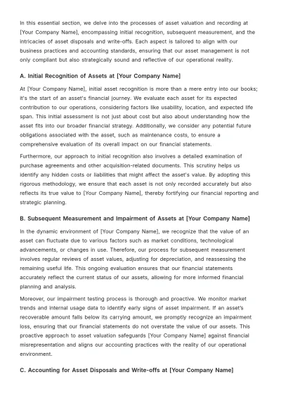 Free Accounting Asset Accounting Guide Template to Edit Online