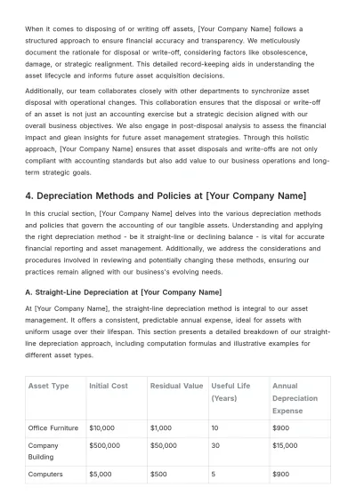 Free Accounting Asset Accounting Guide Template to Edit Online