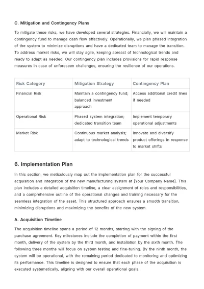 Free Accounting Asset Acquisition Proposal Template to Edit Online