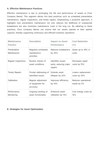Free Accounting Asset Management Journal Template to Edit Online