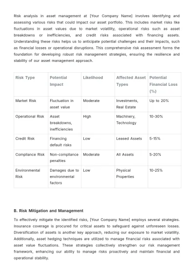 Free Accounting Asset Management Journal Template to Edit Online