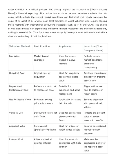 Free Accounting Asset Management Journal Template to Edit Online