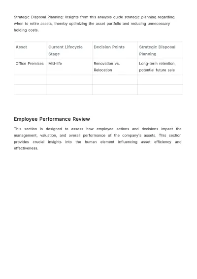 Free Accounting Asset Review Template to Edit Online