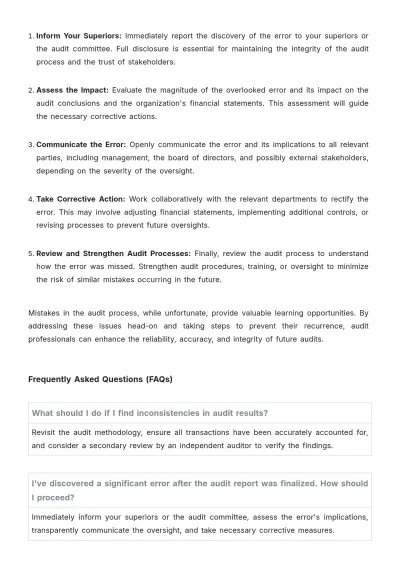 Free In-Depth Internal Audit Accounting Guide Template to Edit Online