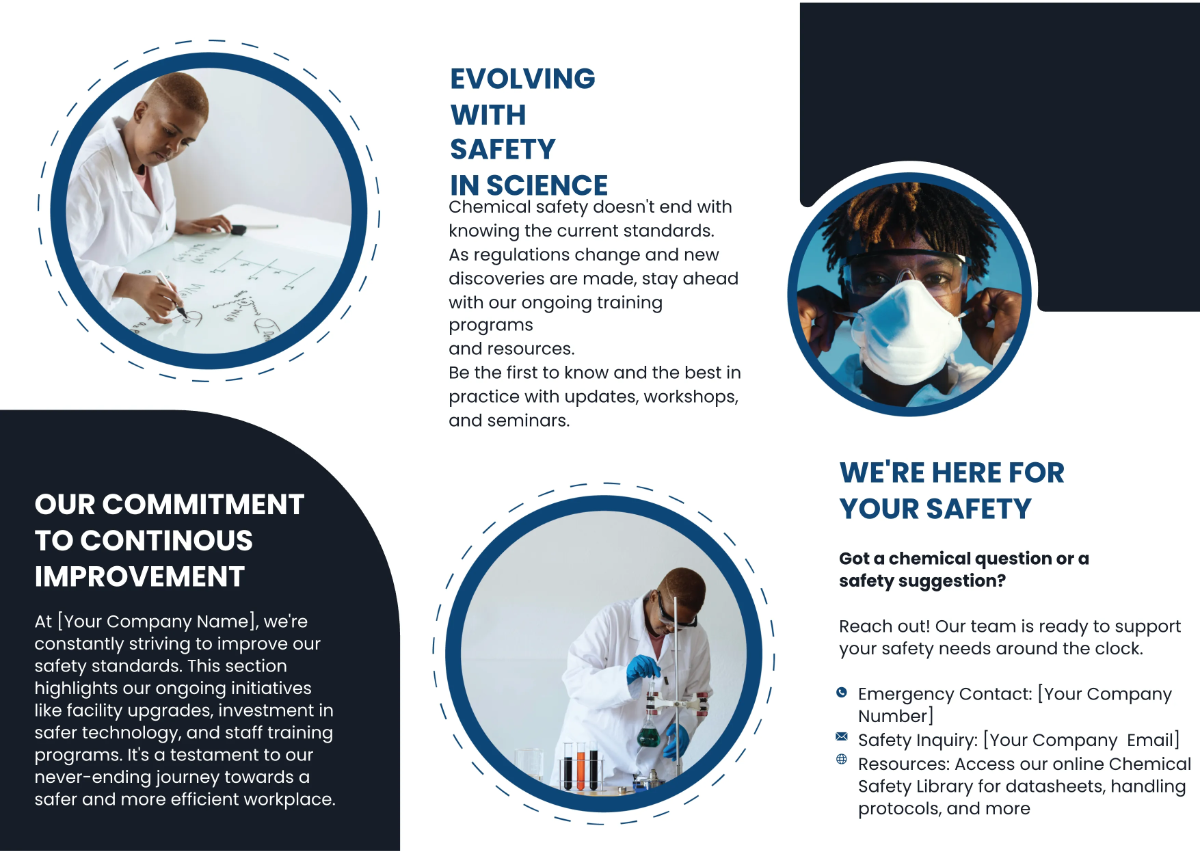 Free Chemical Handling and Storage Pamphlet Template to Edit Online