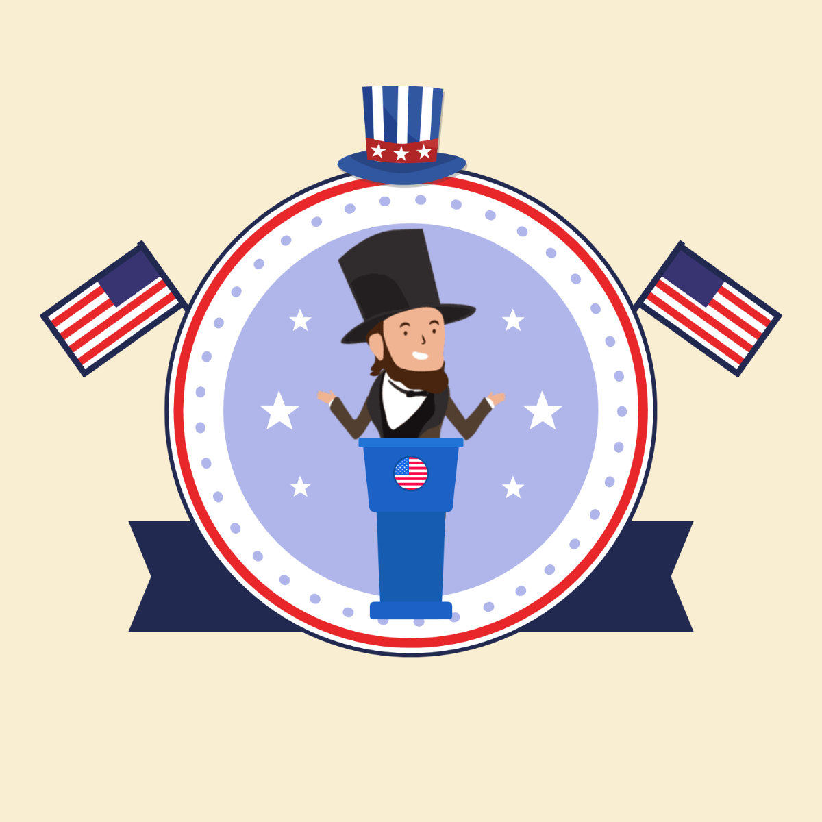 President's Day Clipart