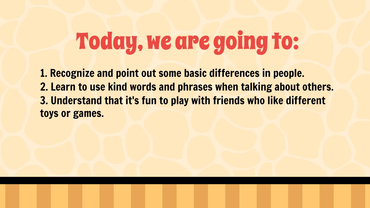 Free Appreciating and Respecting Differences In Others Template to Edit Online