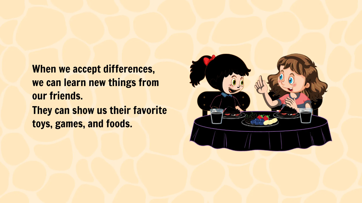 Free Appreciating and Respecting Differences In Others Template to Edit Online