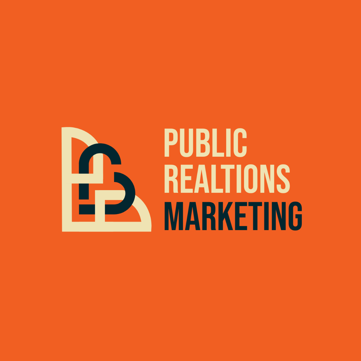 Public Relations Marketing Logo Template