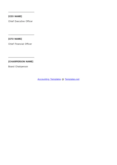 Free Account Budget Resolution Template to Edit Online