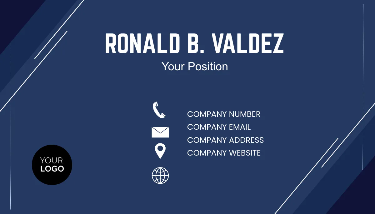 Free Budget Analyst Business Card Template to Edit Online