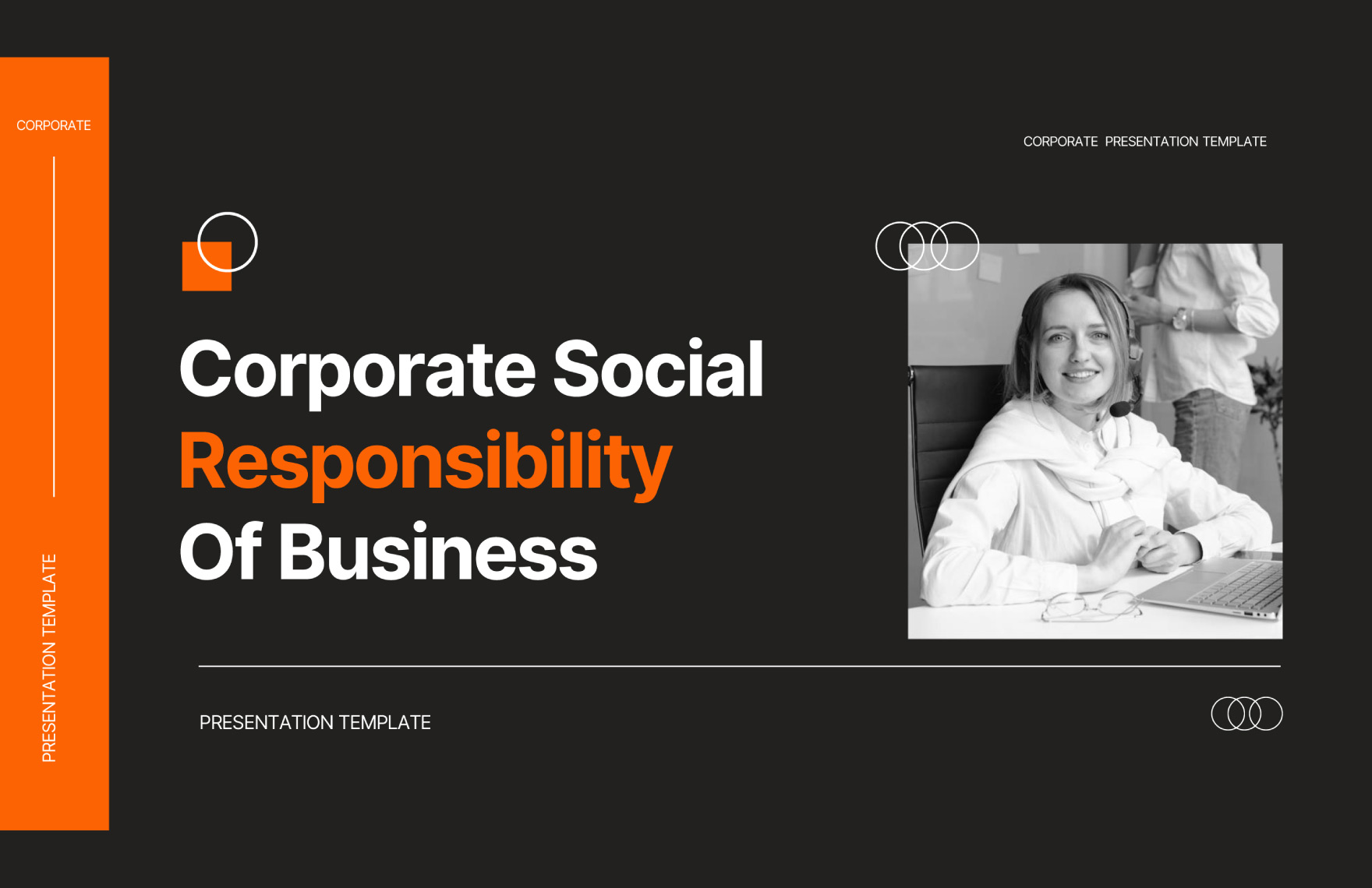 Corporate Social Responsibility of Business Template