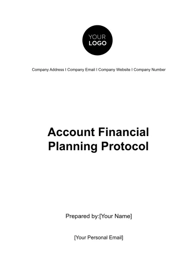 Free Account Financial Planning Protocol Template to Edit Online