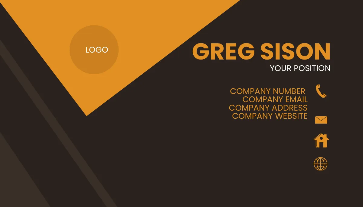 Free Forensic Accountant Business Card Template to Edit Online