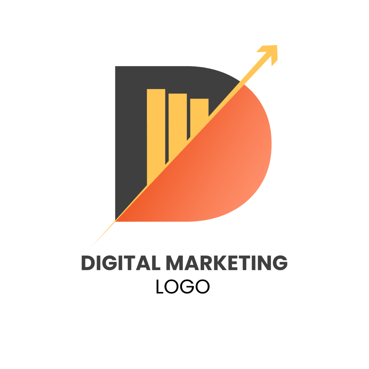 Digital Marketing Logo Template
