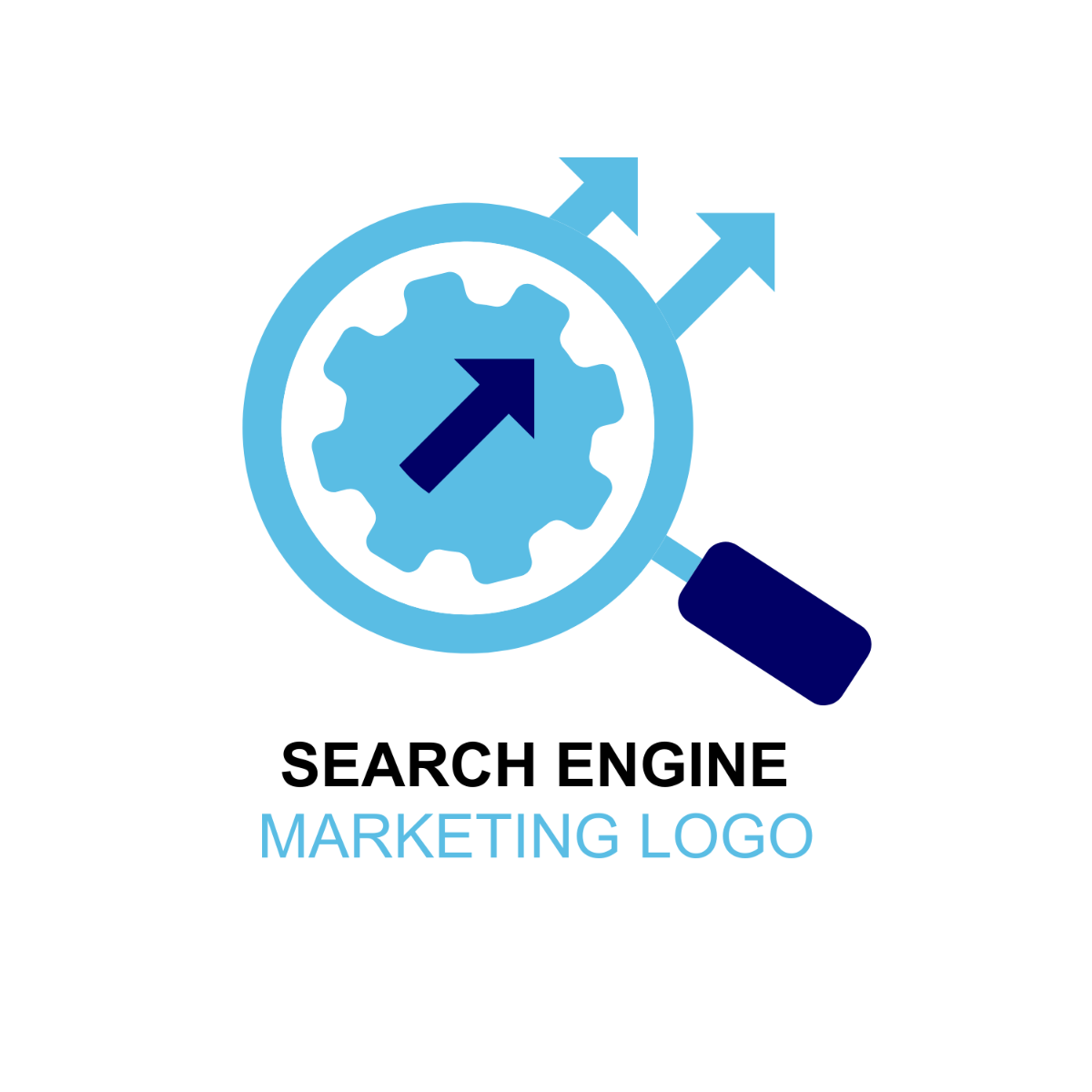 Search Engine Marketing (SEM) Logo Template