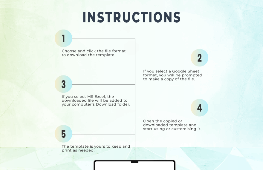 Sales Proposal Budgeting Sheet Template