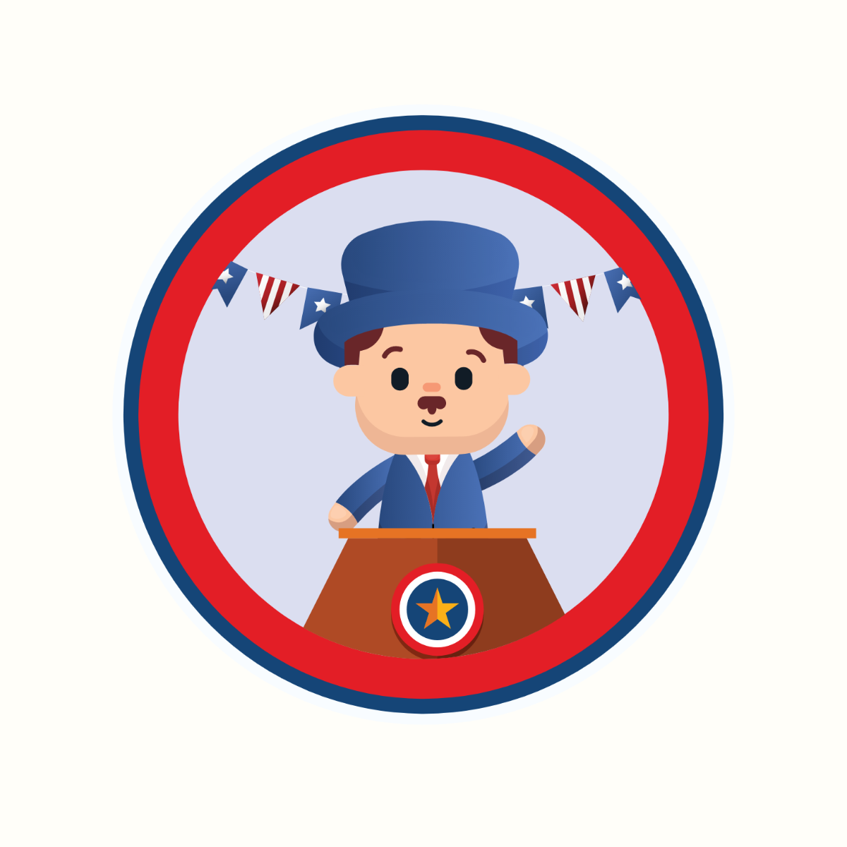 Cute President's Day Clipart