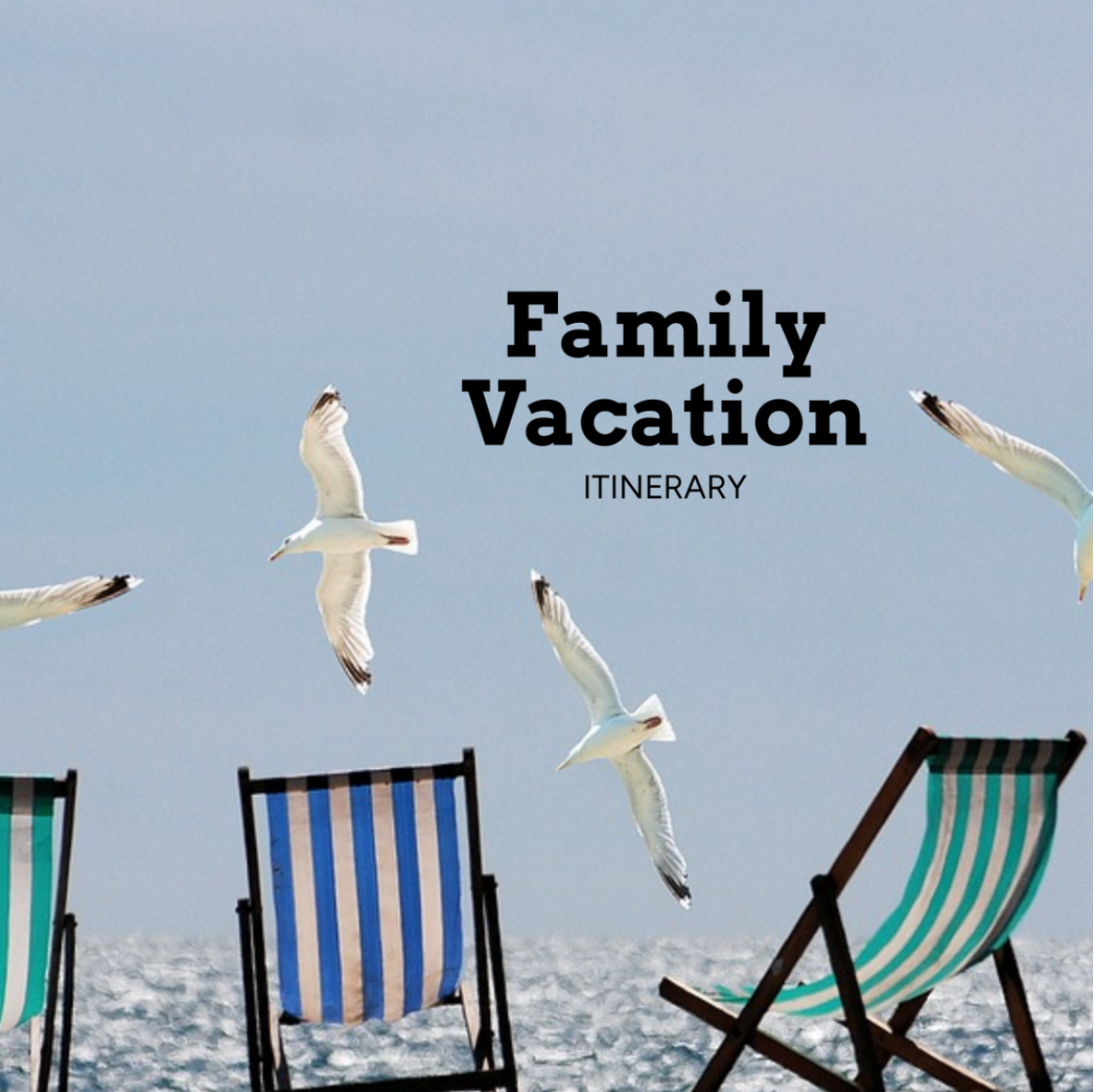 Family Vacation Itinerary Template