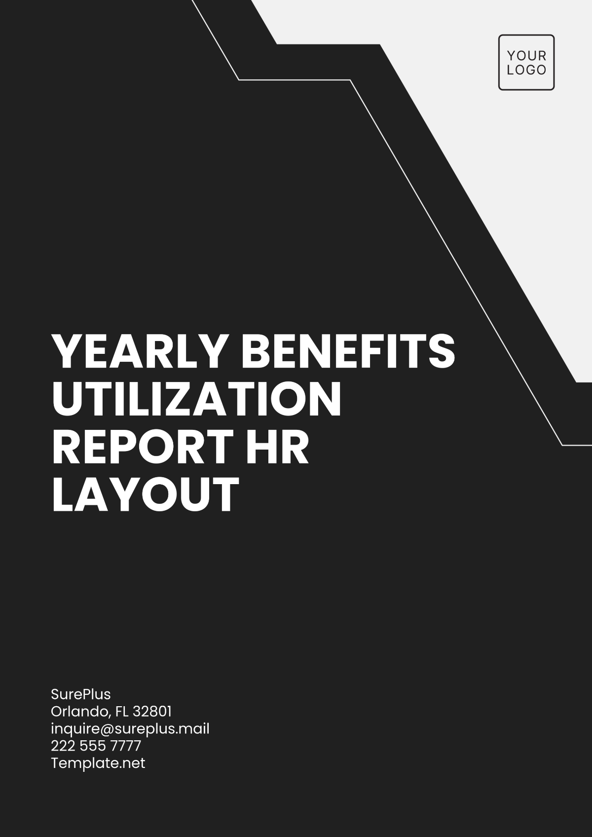 Yearly Benefits Utilization Report HR Layout Template - Edit Online & Download