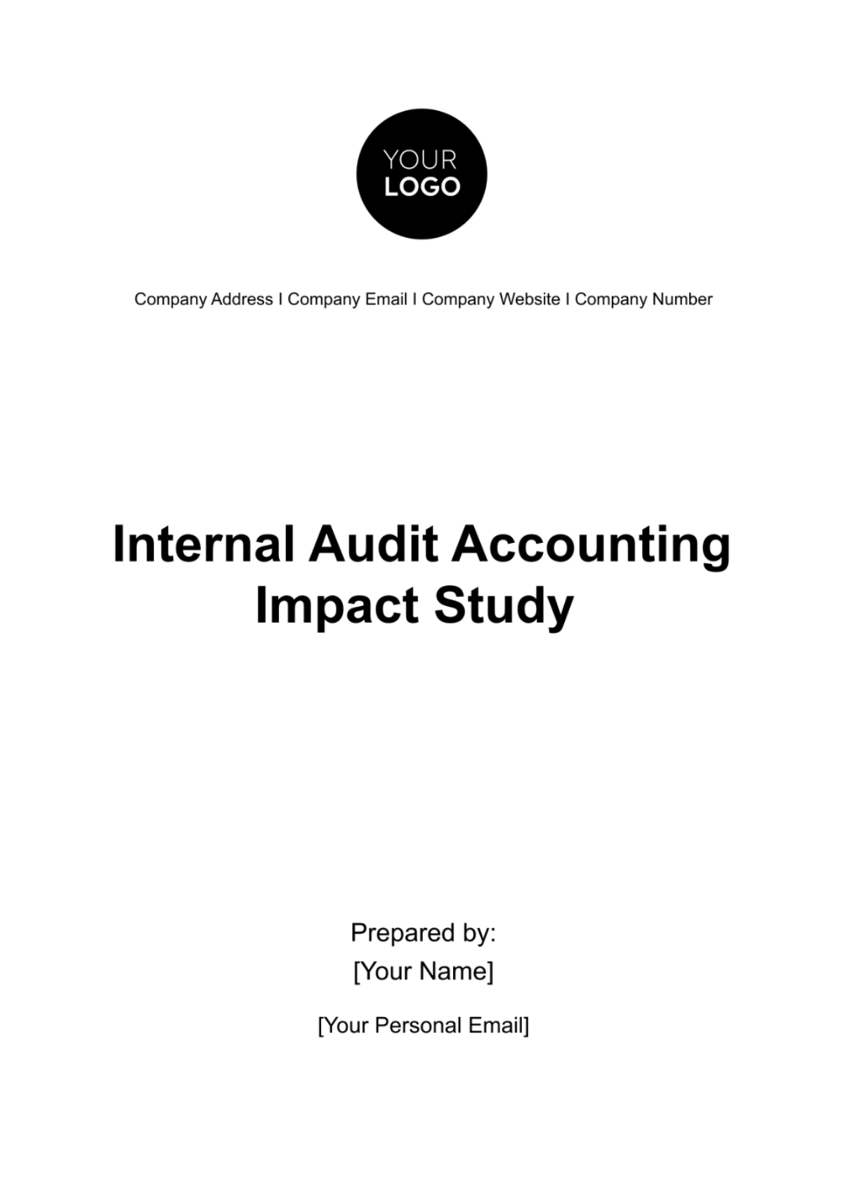 Internal Audit Accounting Impact Study Template - Edit Online & Download