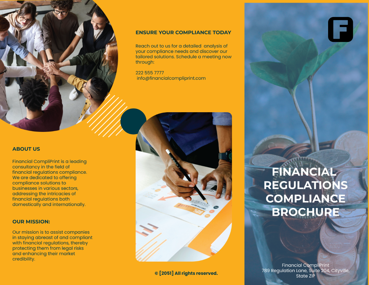 Financial Regulations Compliance Brochure