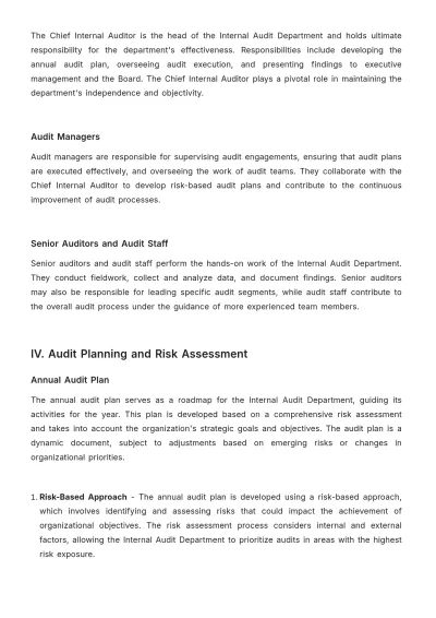 Free Internal Audit Accounting Procedures Manual Template to Edit Online