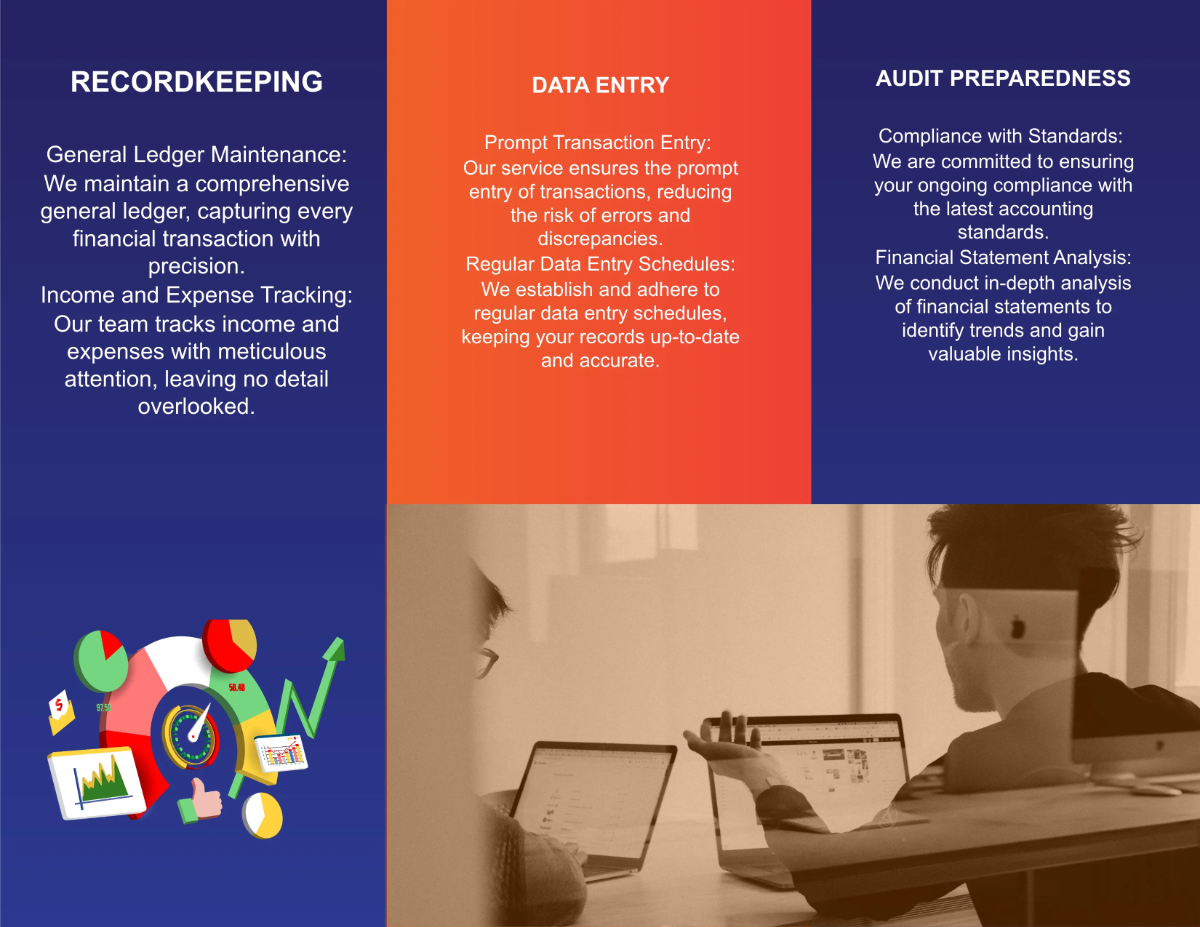Free Essential Bookkeeping Practices Brochure Template to Edit Online