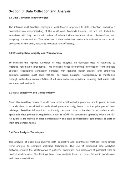 Free Internal Audit Accounting Protocol Template to Edit Online