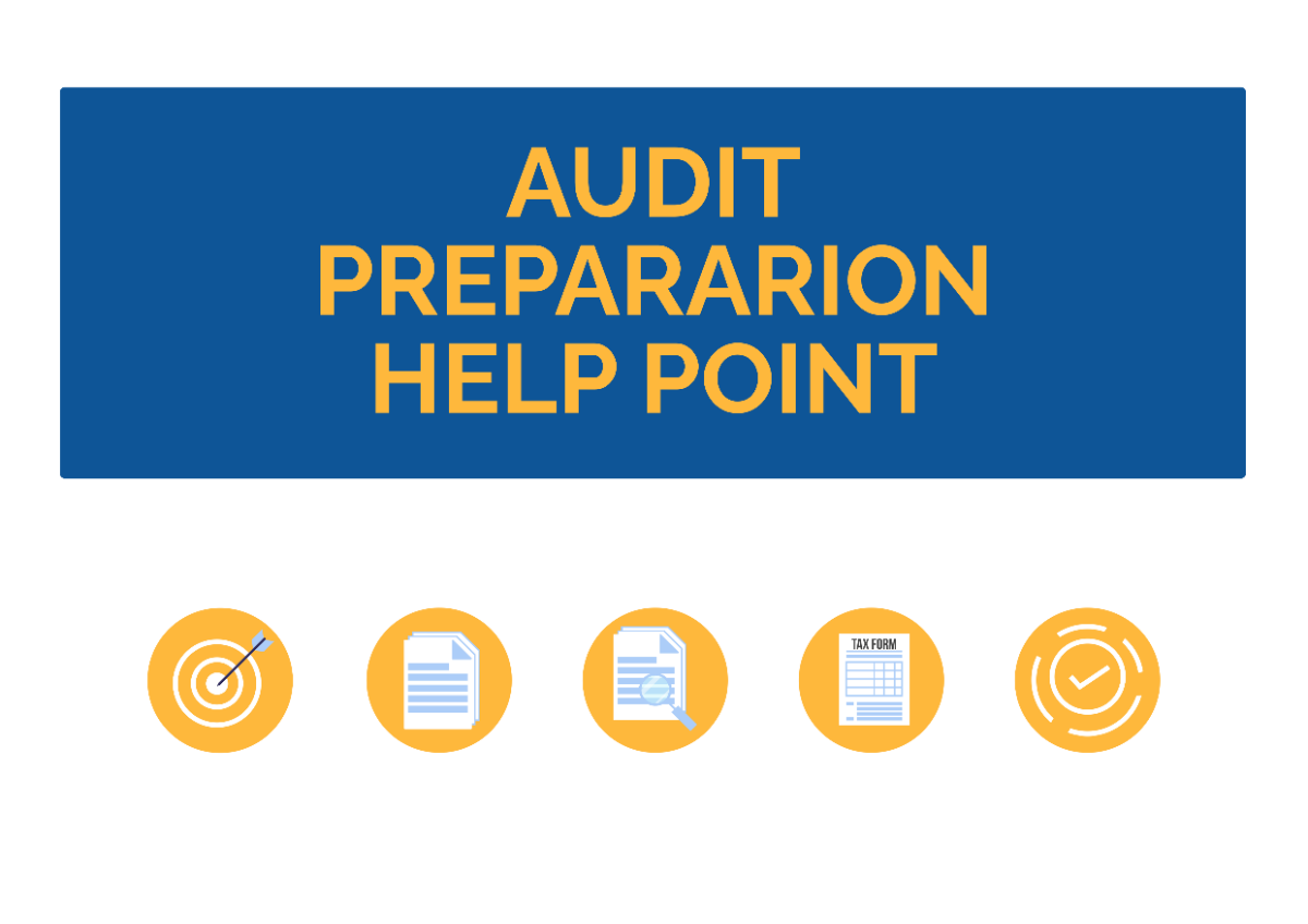 Audit Preparation Help Point Signage Template