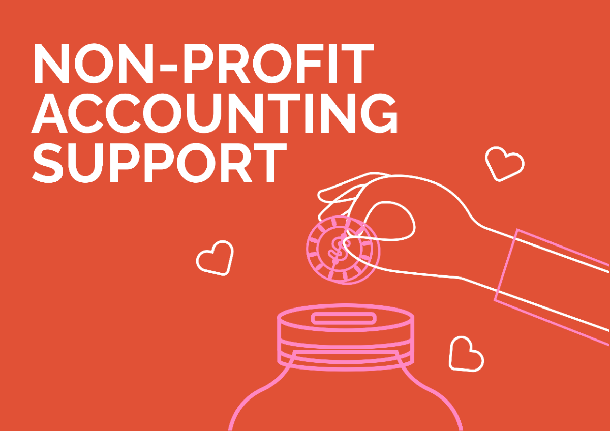 Non-Profit Accounting Support Signage